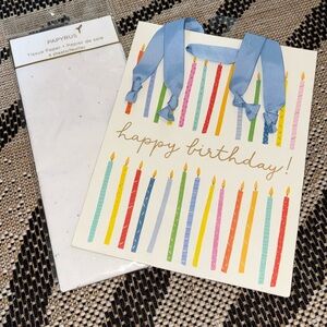 🆕Papyrus Gift Bag And Tissue Bundle